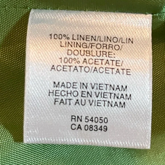 Jones New York Linen Blazer - Picture 4 of 4